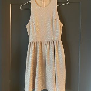 Soprano gold mini dress